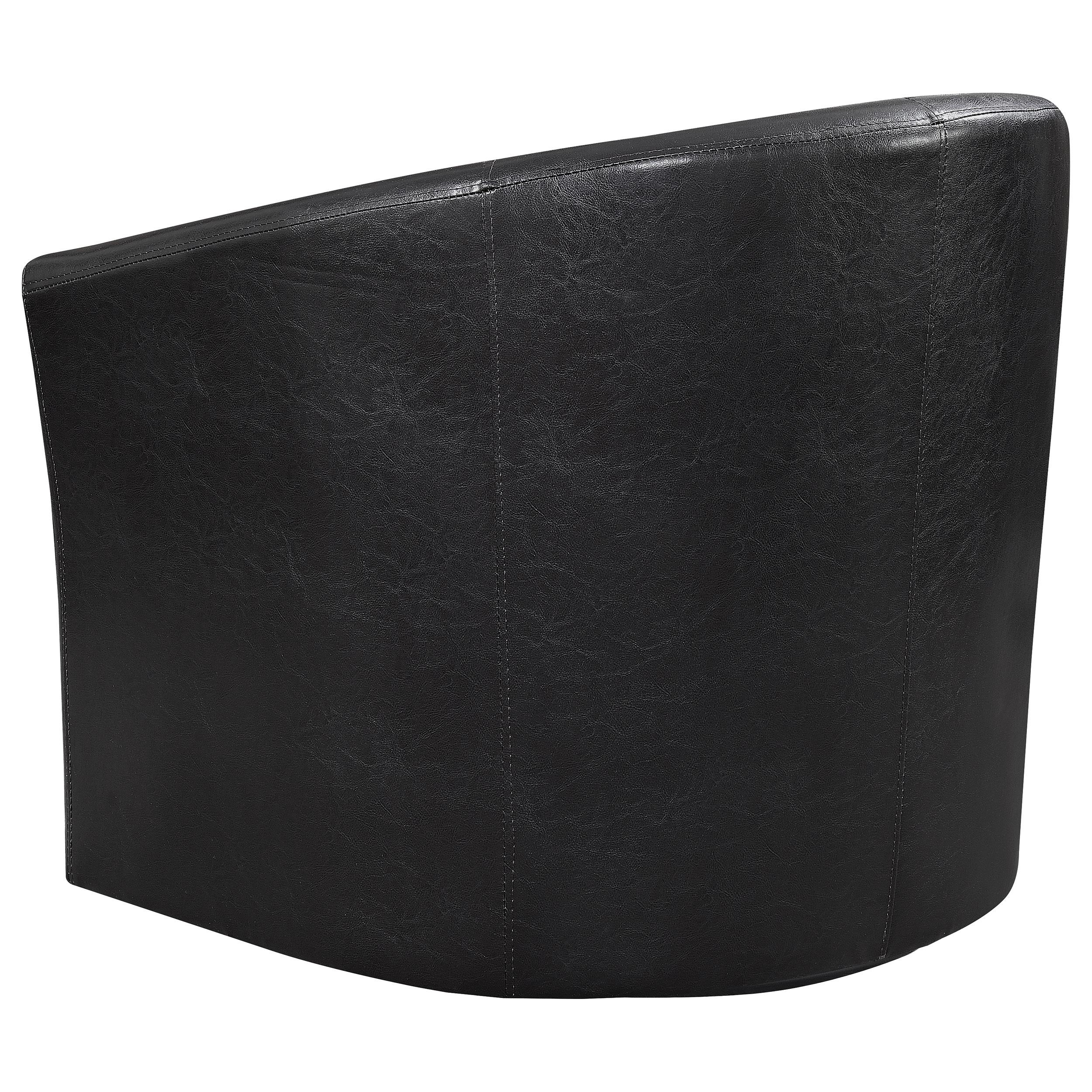 Diamond Modern Furniture COA Turner Stationary Fabric and Leather Look Accent Chair 902098 IMAGE 4