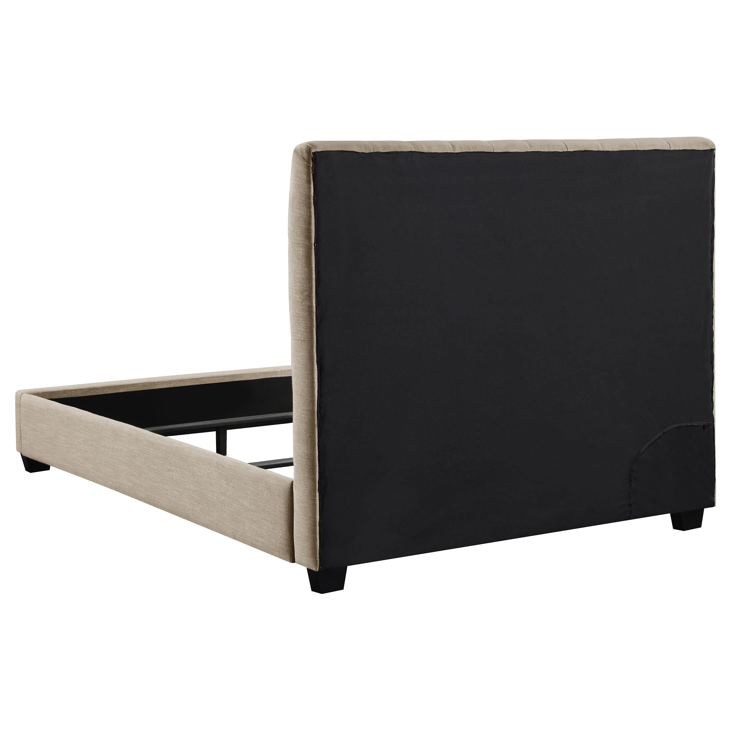 Diamond Modern Furniture COA Chloe Queen Upholstered Platform Bed 300007Q IMAGE 3