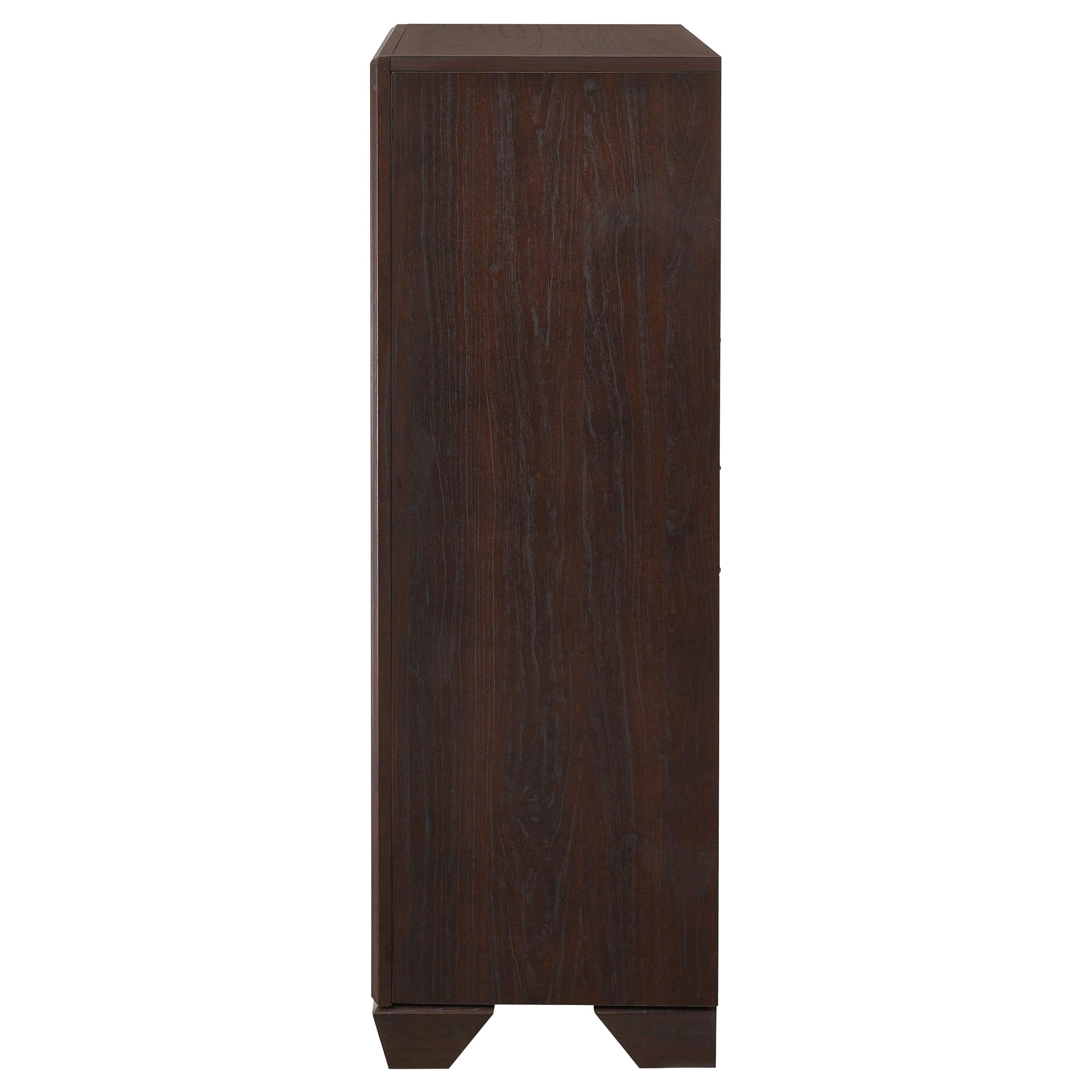 Diamond Modern Furniture COA Fenbrook 5-Drawer Chest 204395 IMAGE 4