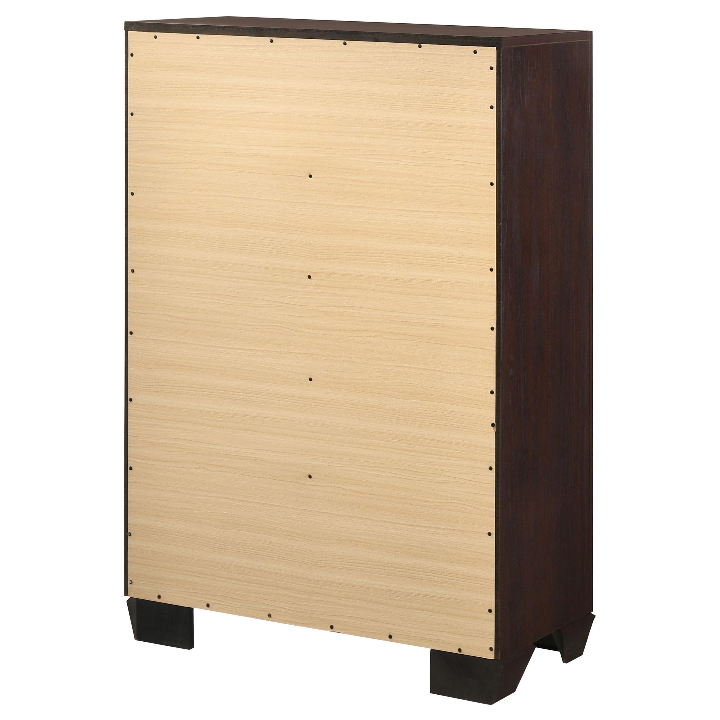 Diamond Modern Furniture COA Fenbrook 5-Drawer Chest 204395 IMAGE 7