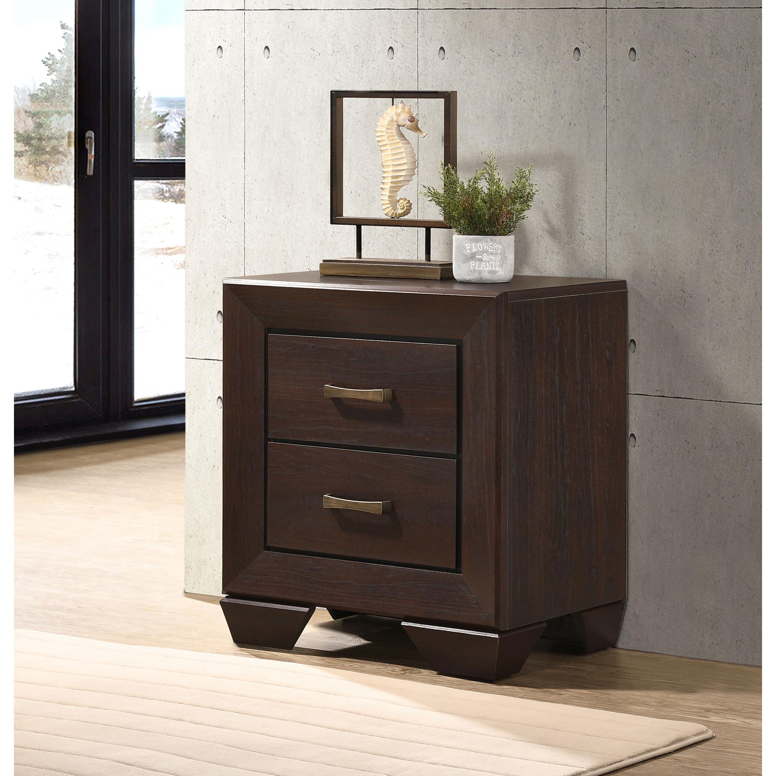 Diamond Modern Furniture COA Fenbrook 2-Drawer Nightstand 204392 IMAGE 9