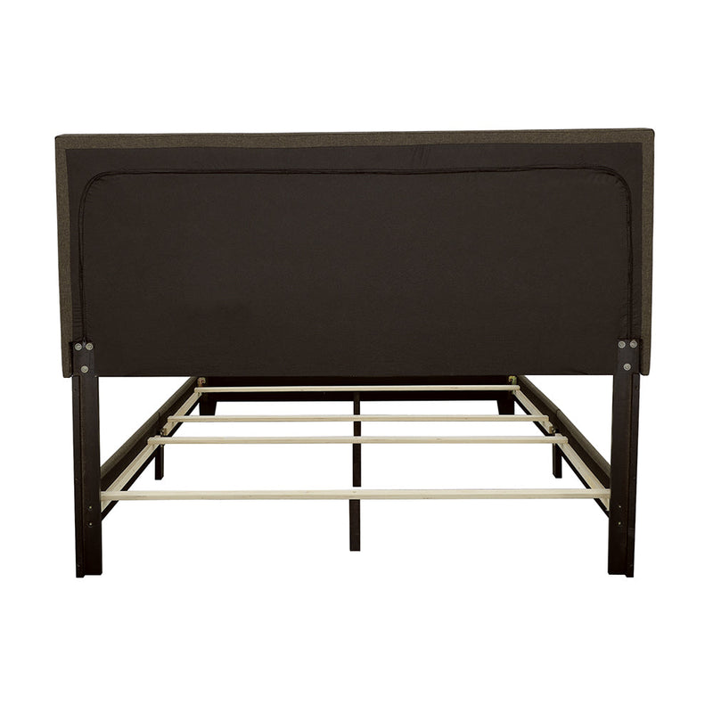 Boyd Upholstered California King Panel Bed Charcoal