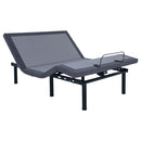 Negan Adjustable Bed Base Grey and Black