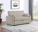 Portland Boucle Upholstered Sleeper Sofa Bed Copper