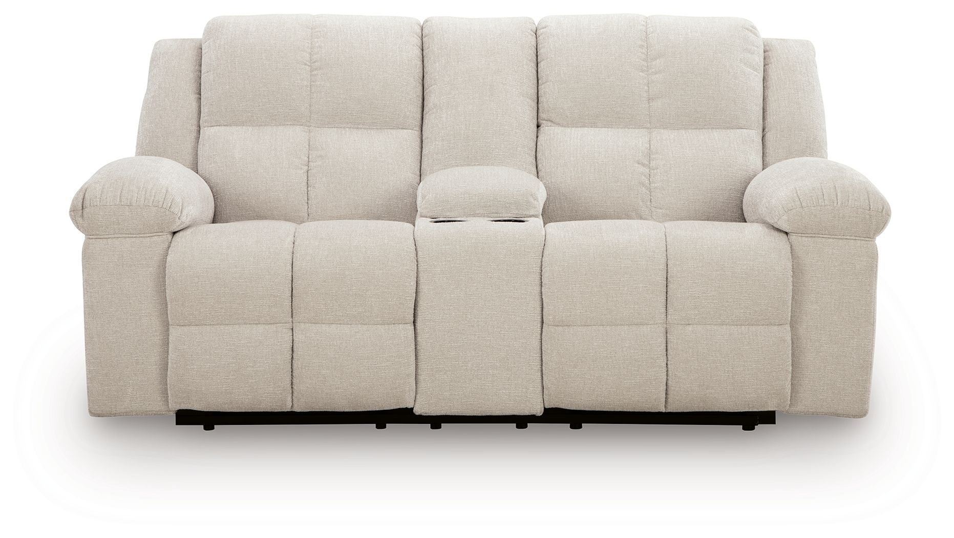 Orlen - Double Reclining Loveseat With Console - Winter