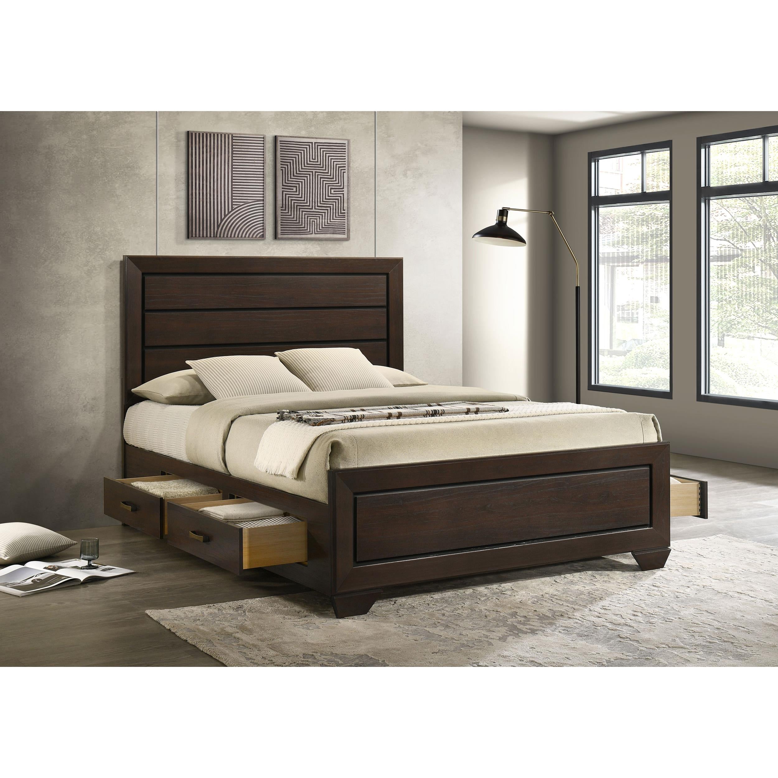 Diamond Modern Furniture COA Fenbrook Queen Bed with Storage 204390Q IMAGE 10