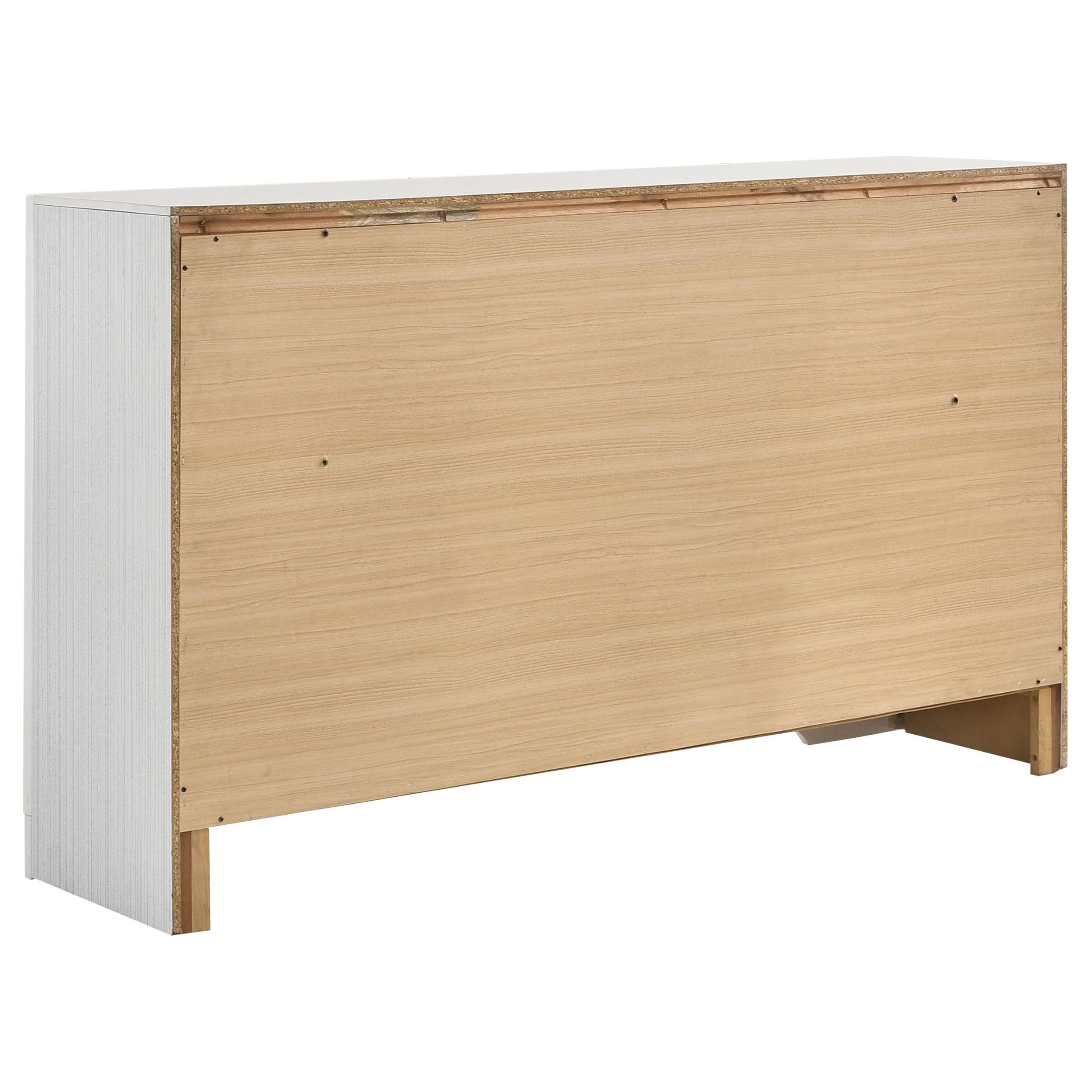 Diamond Modern Furniture COA Miranda 7-Drawer Dresser 205113 IMAGE 5