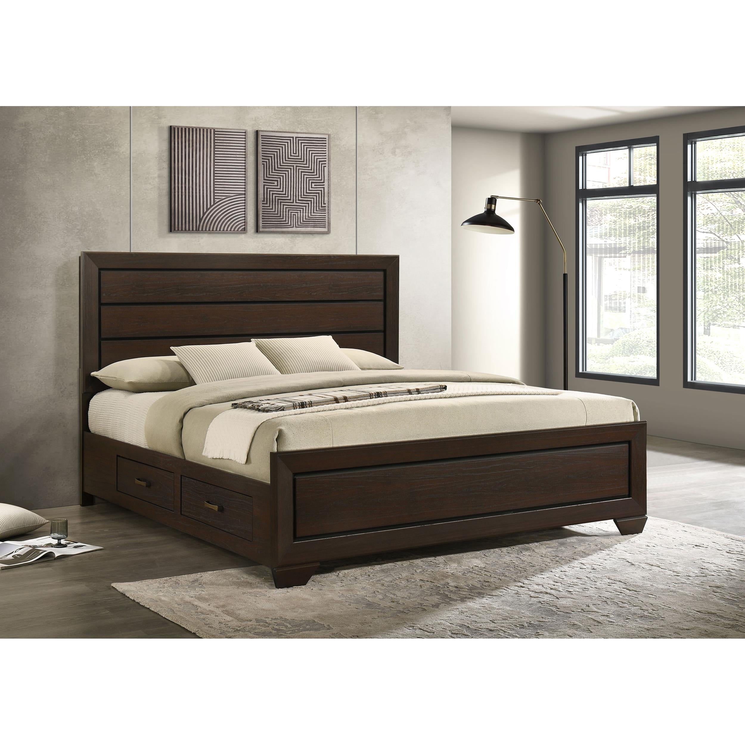 Diamond Modern Furniture COA Fenbrook King Bed with Storage 204390KE IMAGE 9