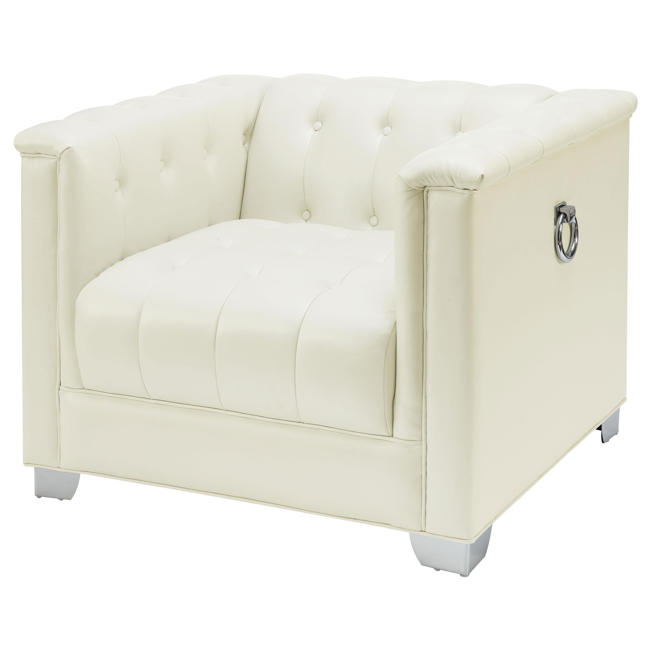 Coaster Furniture Chaviano Stationary Leatherette Chair 505393 IMAGE 3