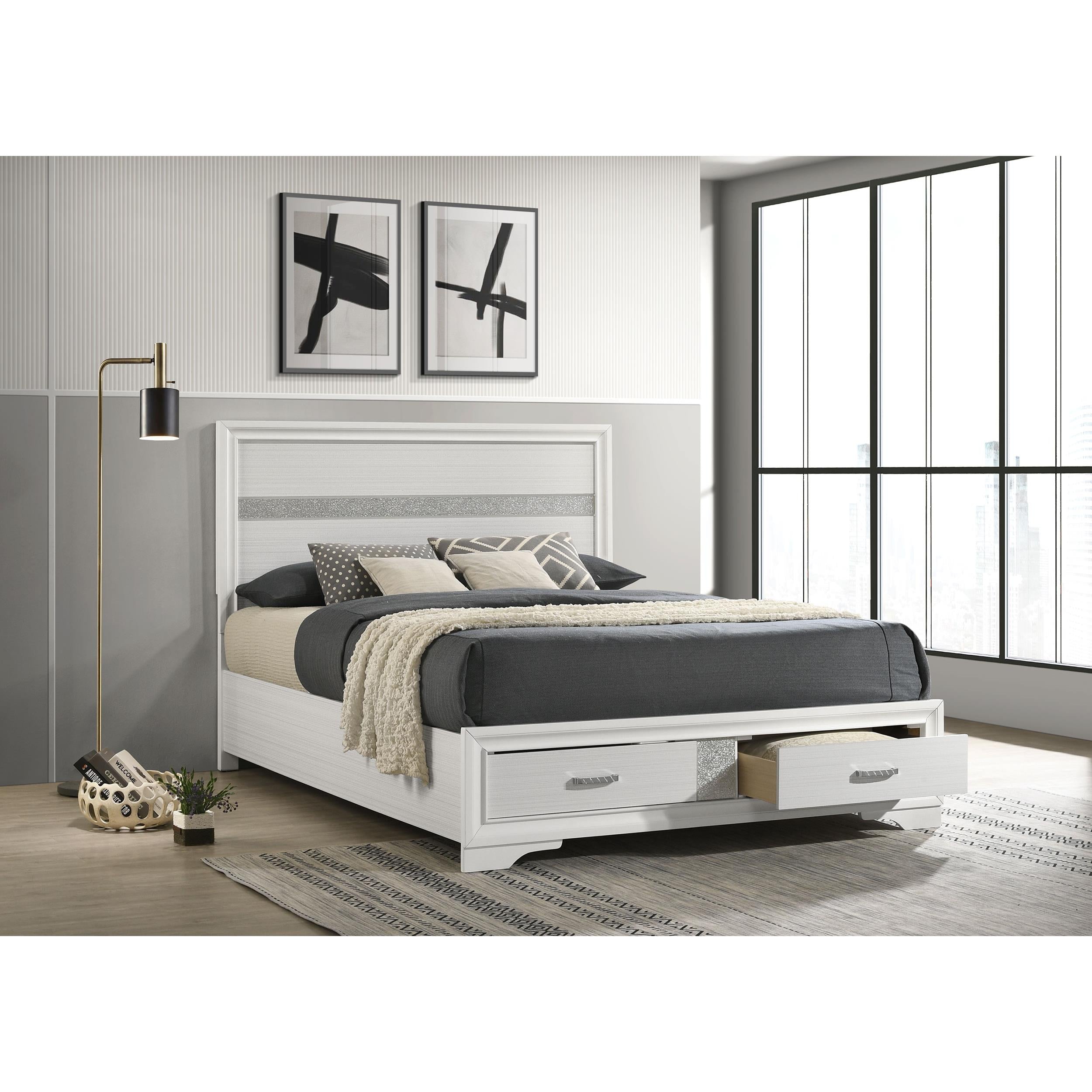 Diamond Modern Furniture COA Miranda Queen Bed with Storage 205111Q IMAGE 6