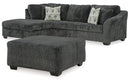 Biddeford Sleeper Sectional with Chaise
