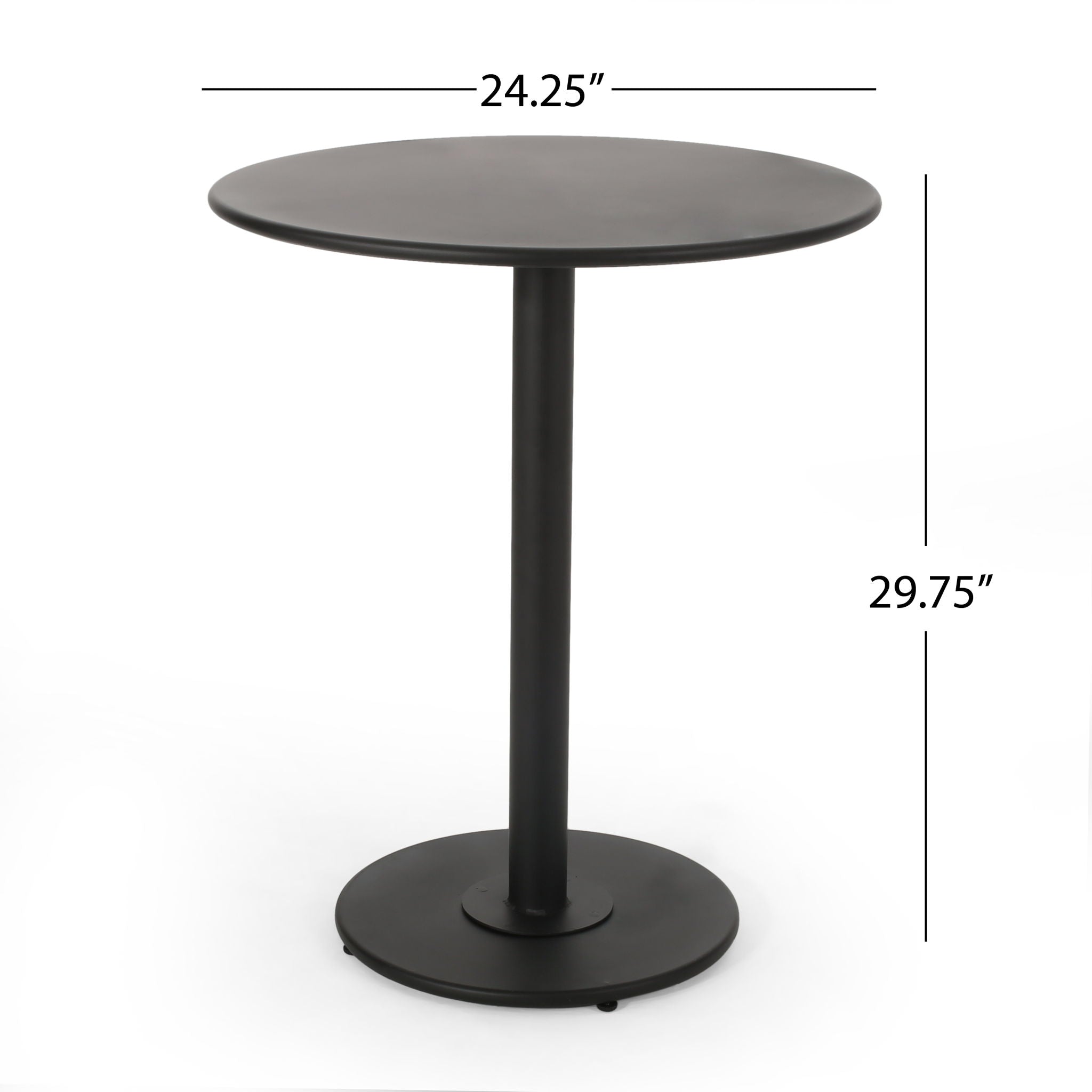Terra Nova - Bistro Set - Matte Black