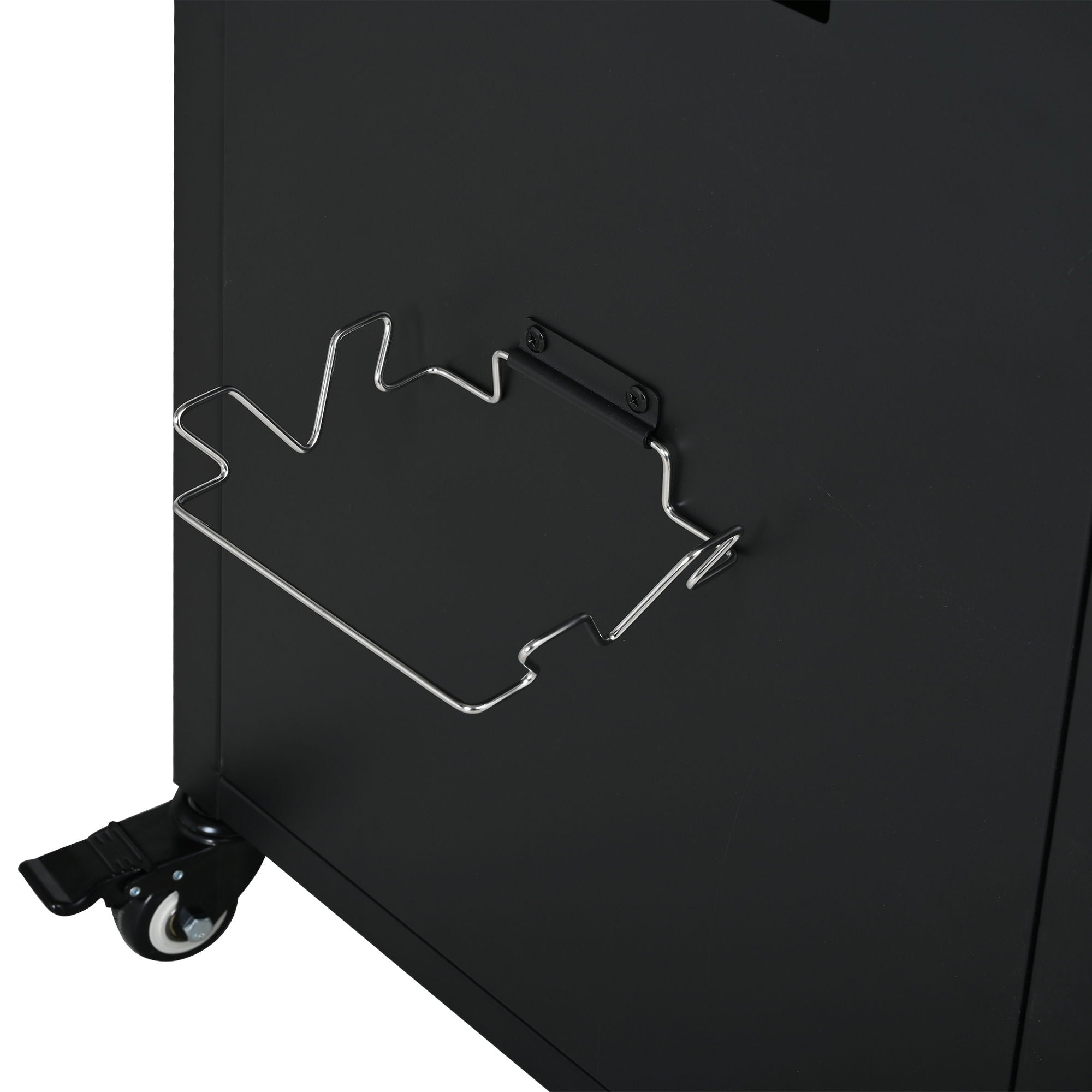 Foldable Outdoor Prep Station BBQ Cart With Trash Rack