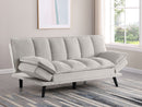Laredo Upholstered Tufted Convertible Sofa Bed Grey