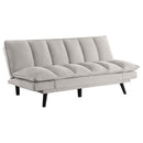 Laredo Upholstered Tufted Convertible Sofa Bed Grey
