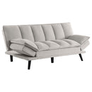 Laredo Upholstered Tufted Convertible Sofa Bed Grey
