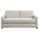 Rylie Upholstered Sofa Sleeper with  Mattress Beige