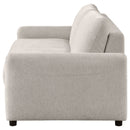 Rylie Upholstered Sofa Sleeper with  Mattress Beige