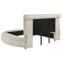 Sonya Upholstered  Bedroom Set Ivory