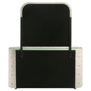 Sonya 6-drawer Upholstered Bedroom Dresser with Mirror Ivory