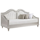 Evangeline Upholstered  Daybed Silver Oak