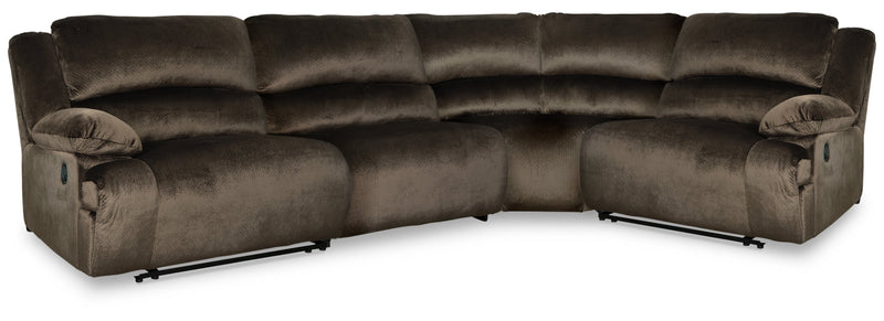 Clonmel 4-Piece Reclining Sectional