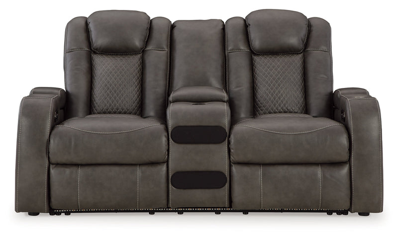 Fyne-Dyme PWR REC Loveseat/CON/ADJ HDRST