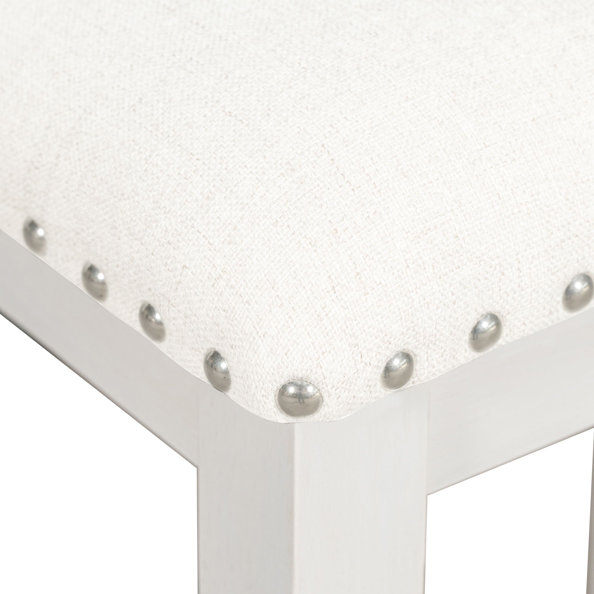 5 Pieces Counter Height Rustic Farmhouse Dining Room Wooden Bar Table Set With 2 Stools And 2 Chairs