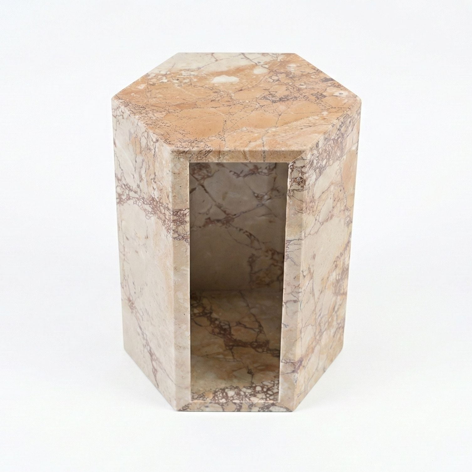 Modern Minimalist Hexagon Side Table