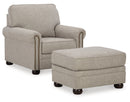 Gaelon Chair and Ottoman
