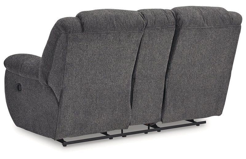 Foreside DBL Rec Loveseat w/Console