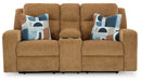 Kanlow DBL Rec Loveseat w/Console