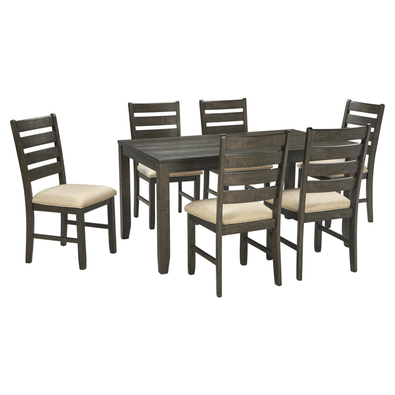 Signature Design by Ashley Rokane 7 pc Dinette D397-425 IMAGE 1