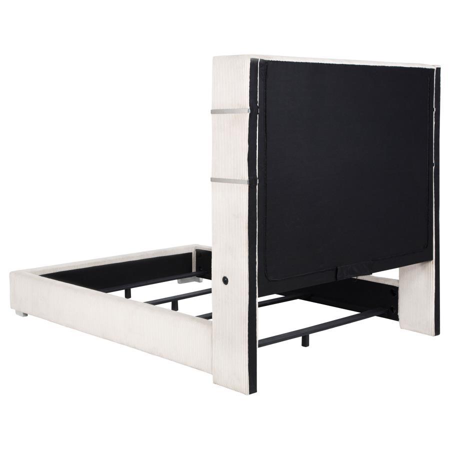 Tisdall - Upholstered Fireplace Bed