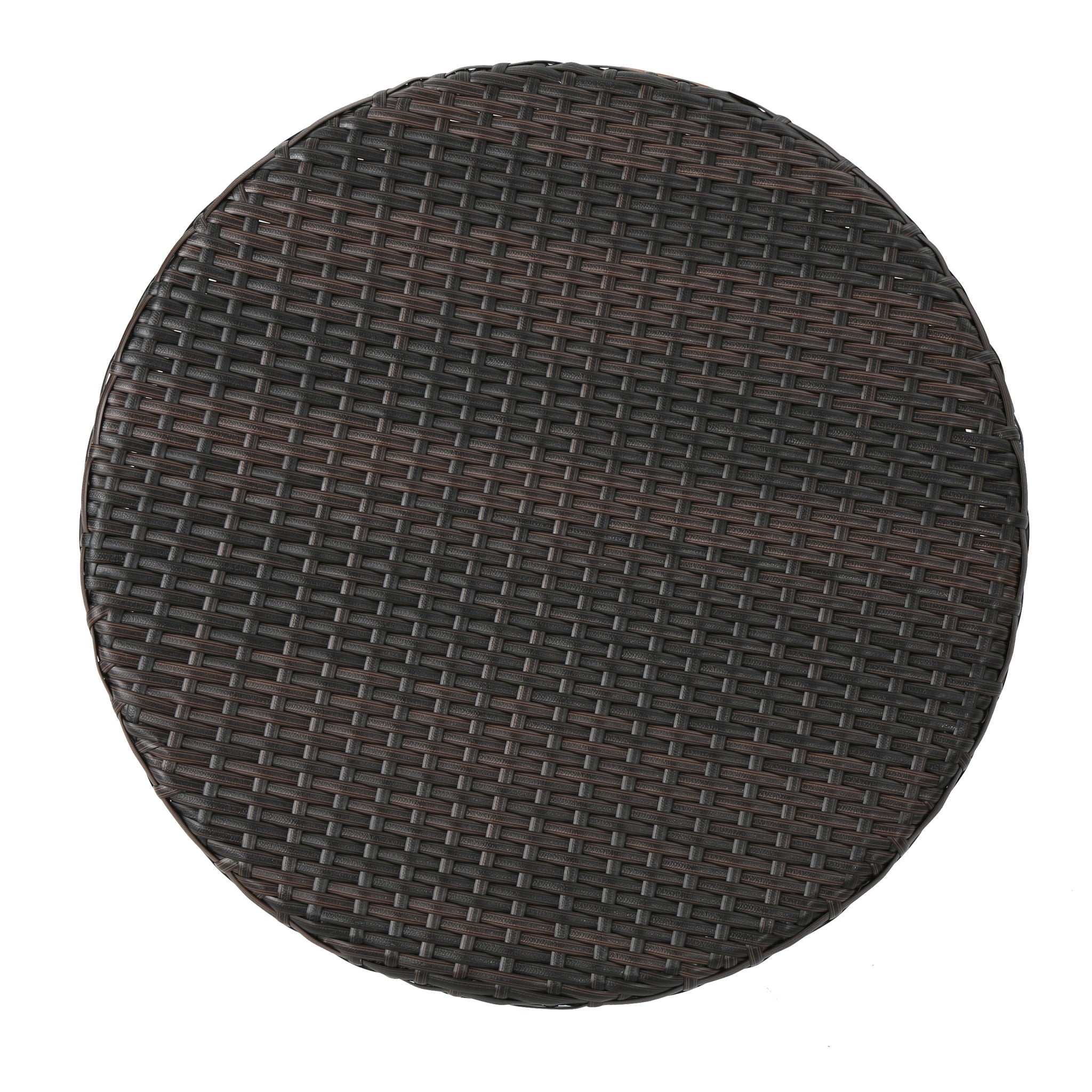 Kenneth - 3 Pieces Chat Set Outdoor Furniture - Brown Multi