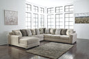 Ardsley 3-Piece Sectional with Ottoman