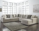 Ardsley 3-Piece Sectional with Ottoman