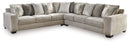 Ardsley 2-Piece Sectional with Ottoman