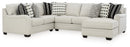Huntsworth 2-Piece Sectional with Ottoman