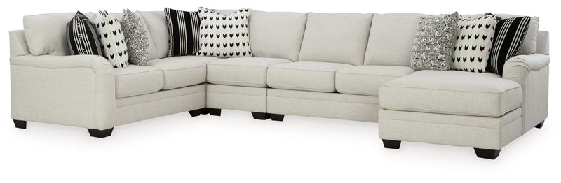 Huntsworth 4-Piece Sectional with Ottoman