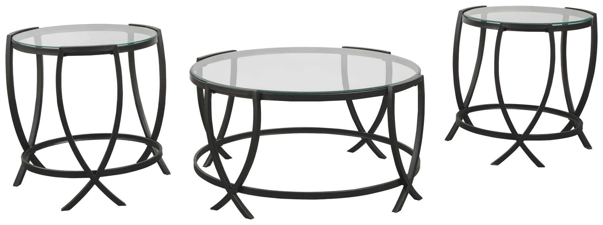 Tarrin - Occasional Table Set (Set of 3) - Black