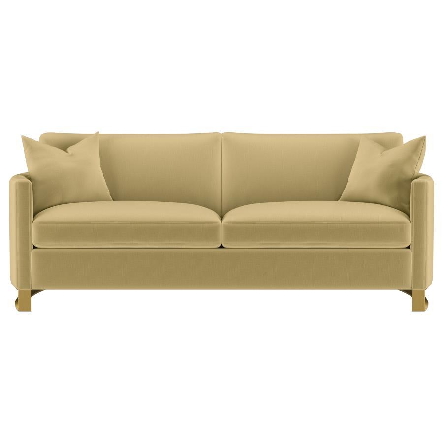 Corliss - Upholstered Arched Arm Sofa Set