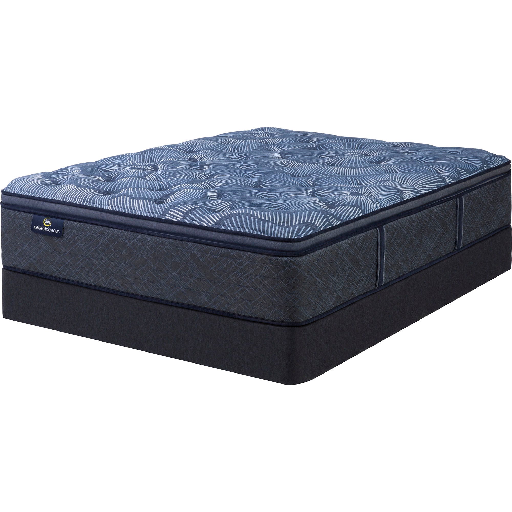 Perfect Sleeper - 15" Cobalt Calm Plush Pillow Top Mattress