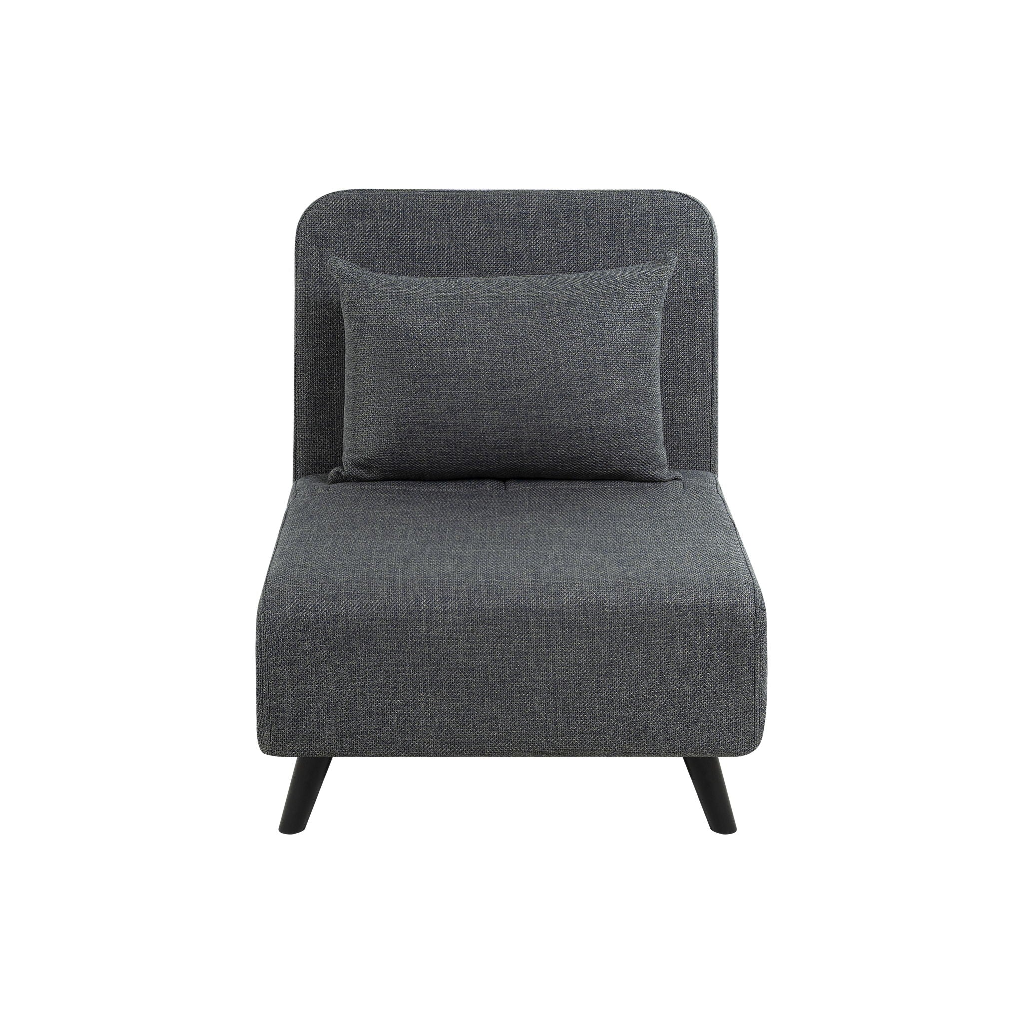 3 In 1 Foldable Chaise Lounge With Adjustable Backrest