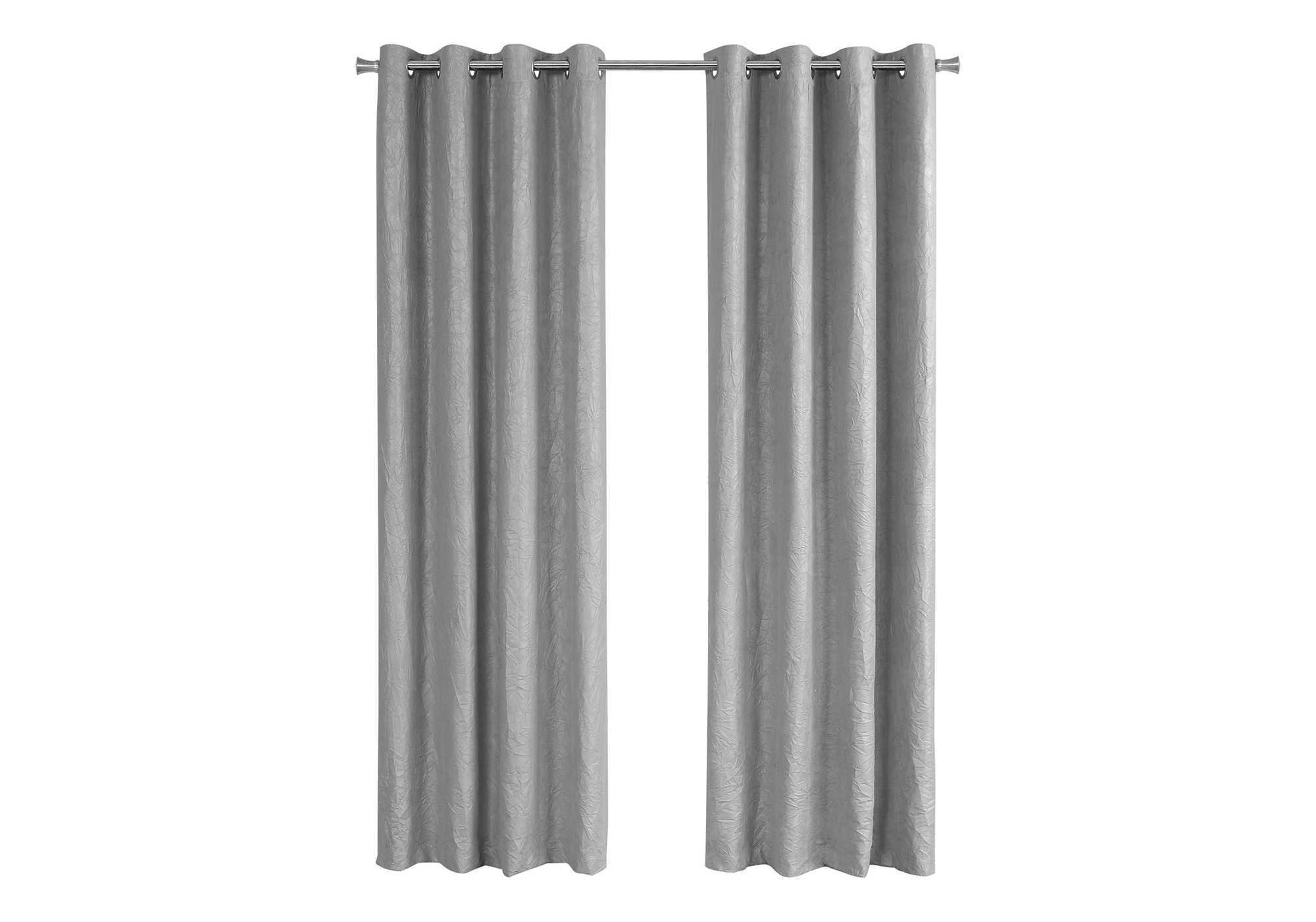2 Pieces Set, Curtain Panel, Room Darkening, Grommet