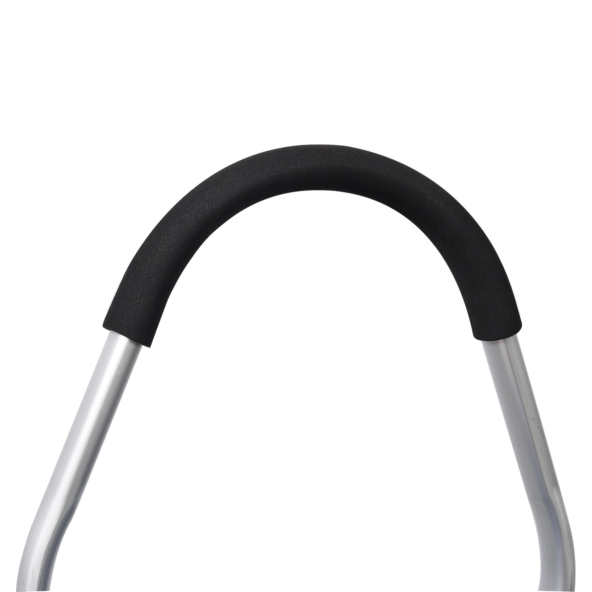 Foldable Shopping Trolley With Wheels And Removable Waterproof Bag - Black