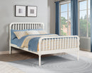 Jones Wood  Open Frame Bed White