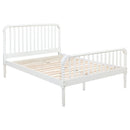 Jones Wood  Open Frame Bed White