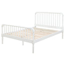 Jones Wood  Open Frame Bed White
