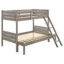 Ryder Wood  Over  Bunk Bed Weathered Taupe